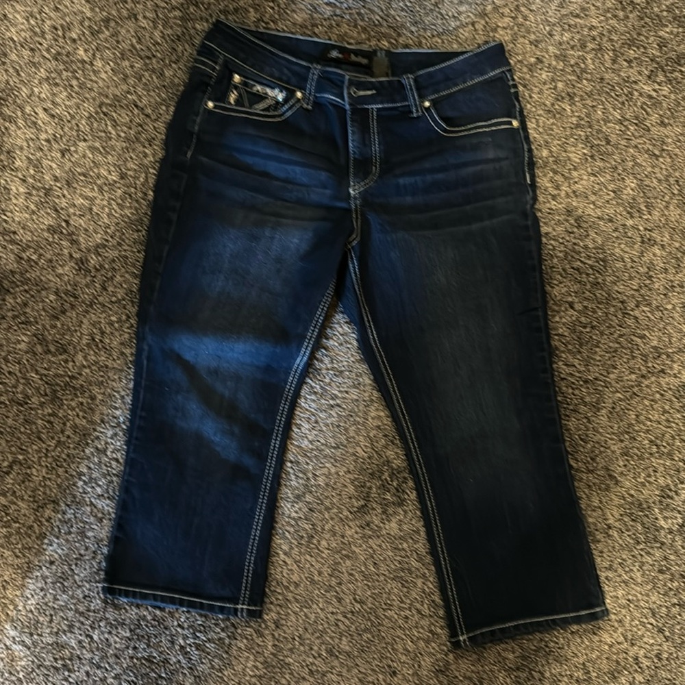 Love Indigo Jean capris